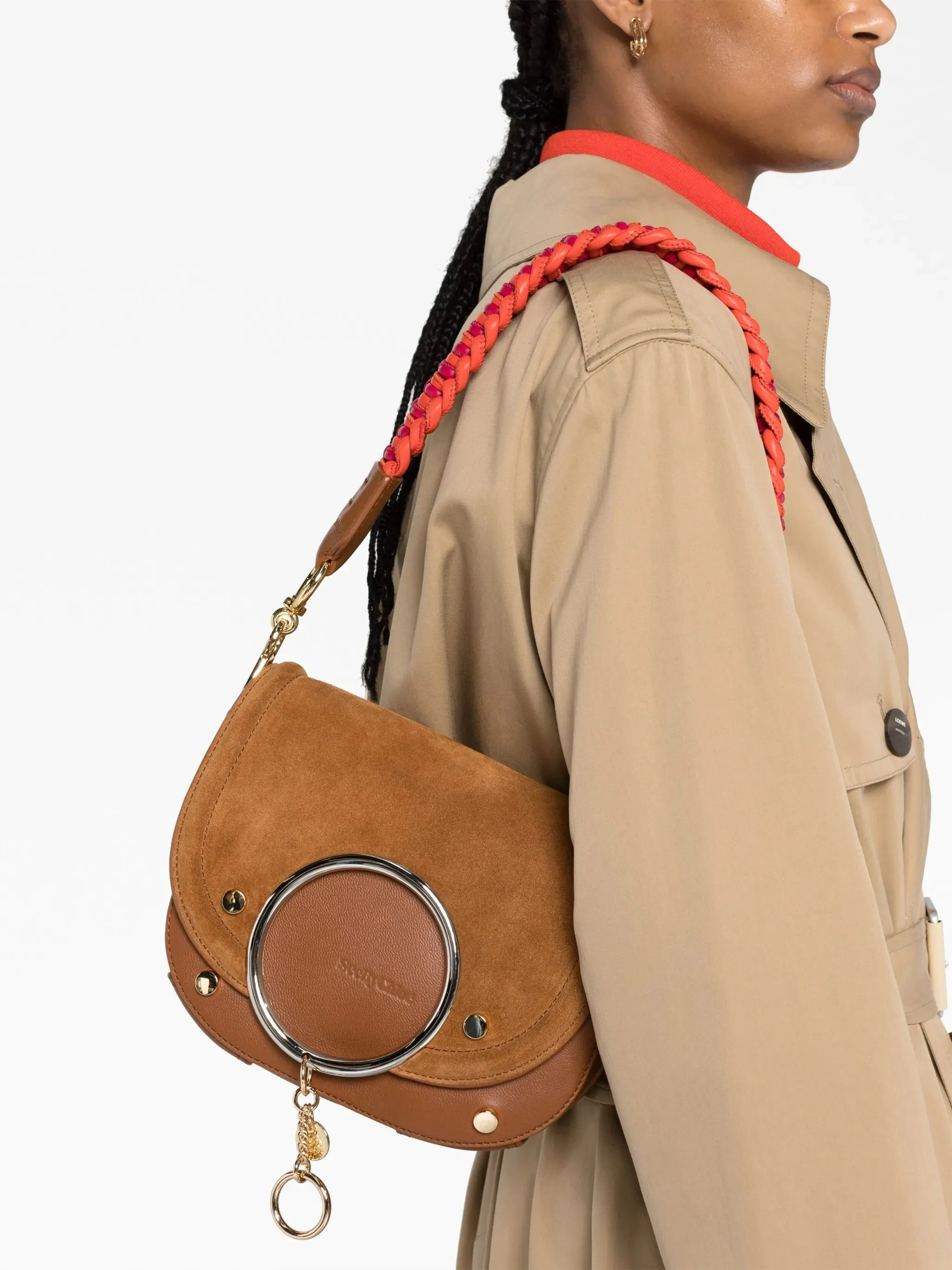 bag Mara suede Responsive service Eco-friendly technology crossbody