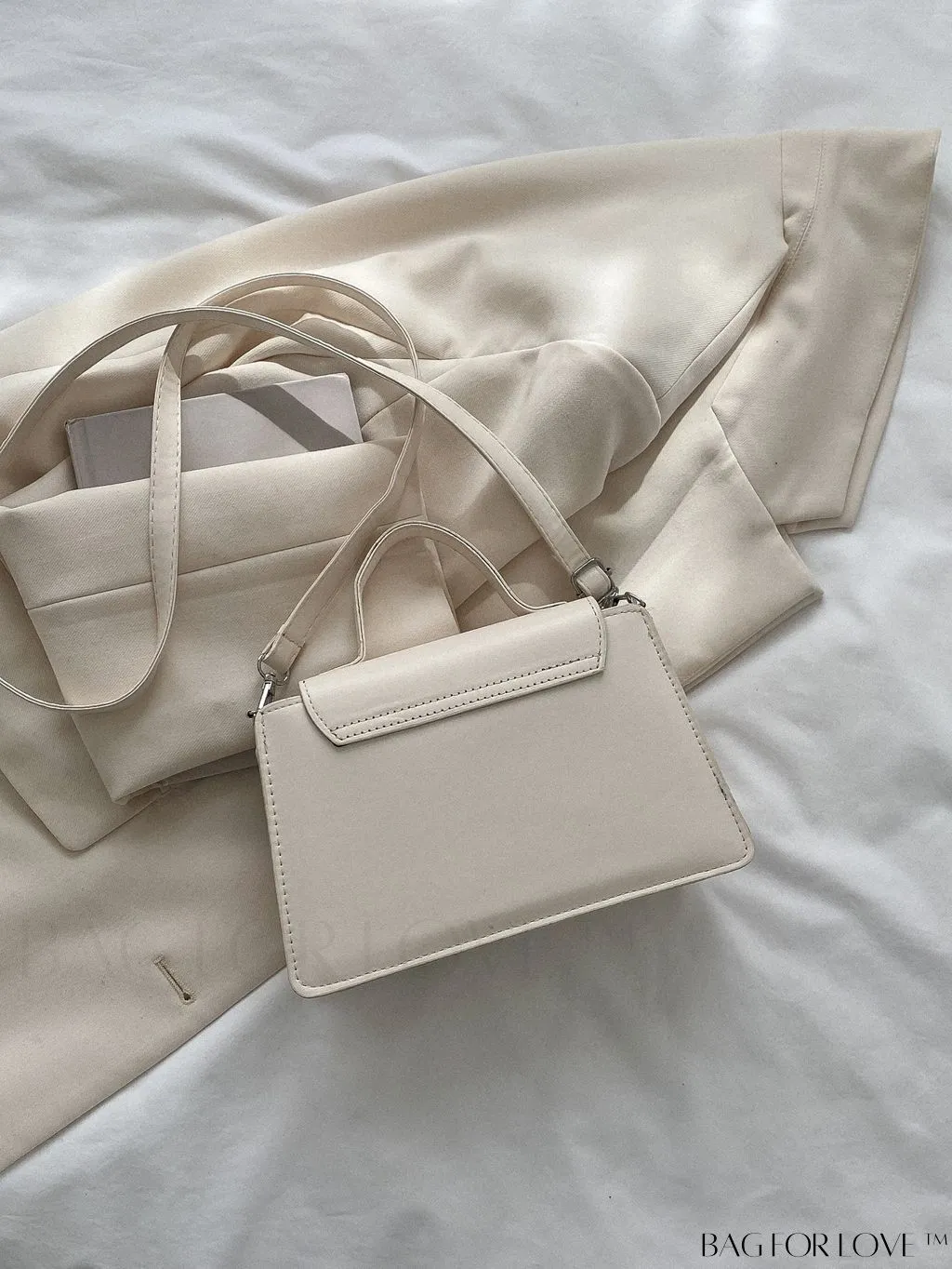 BagForLove - Chic Chain Embellished Compact Satchel