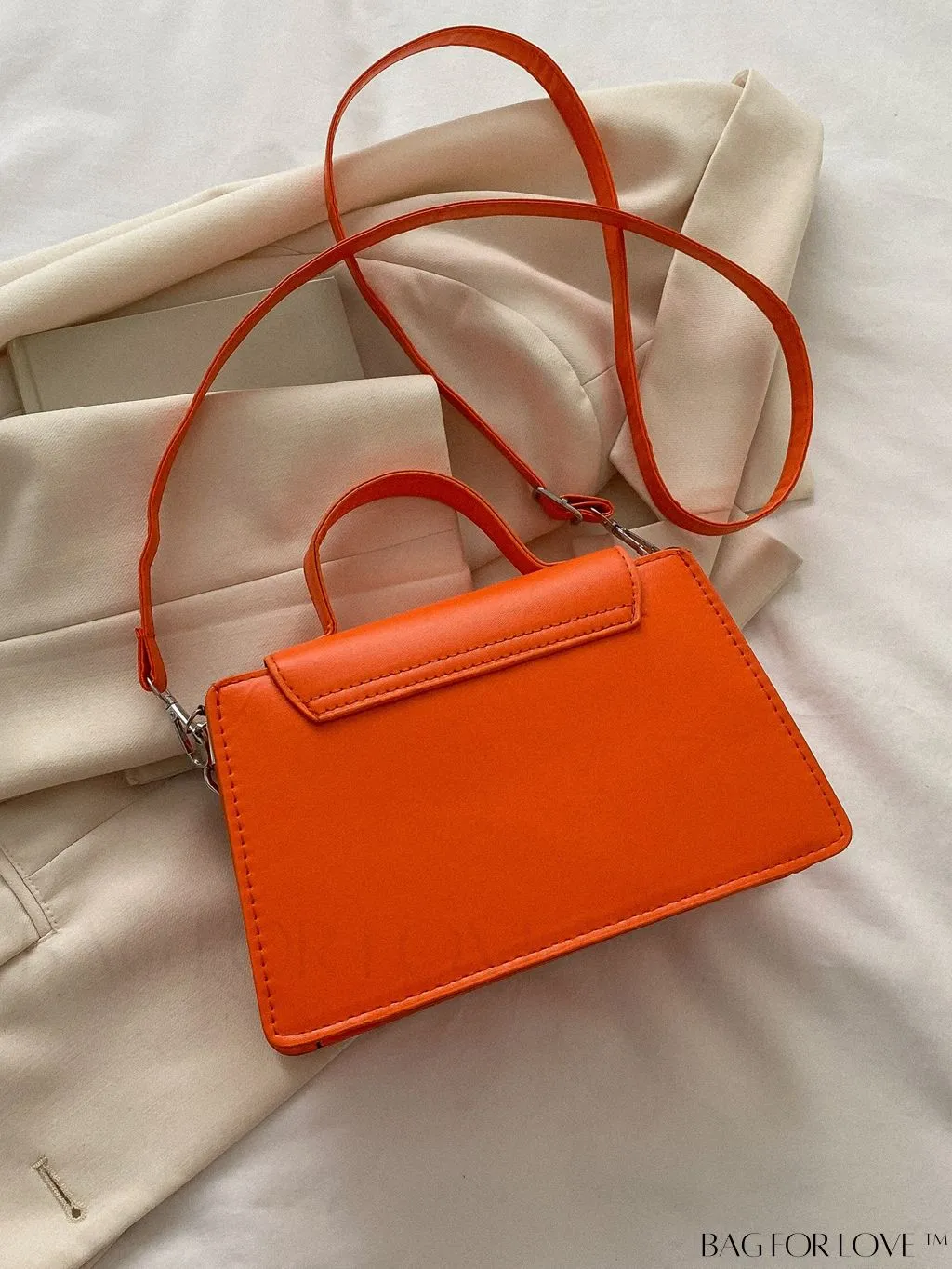 BagForLove - Chic Chain Embellished Compact Satchel