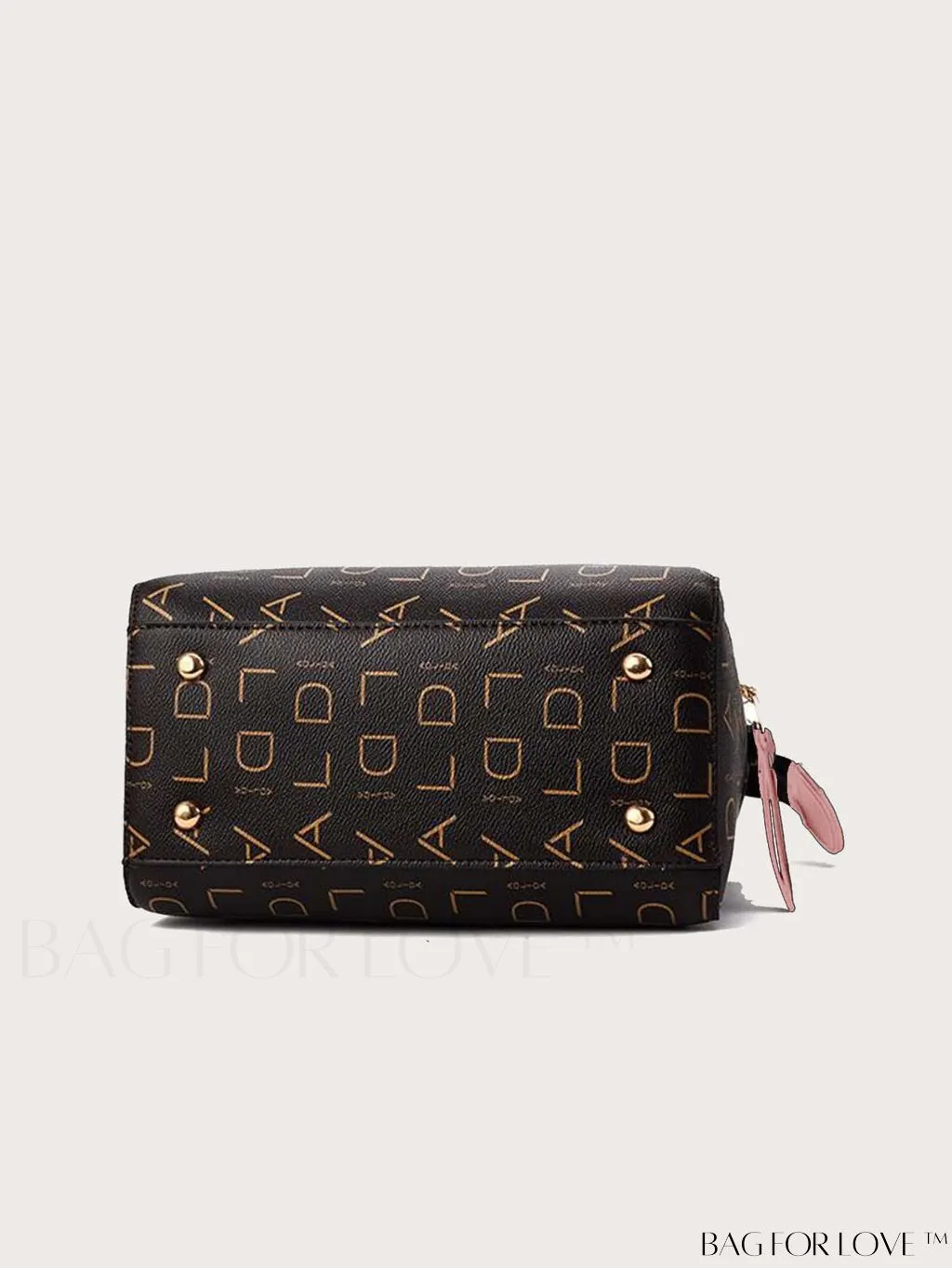 BagForLove - Chic Womens Adjustable Strap PU Leather Crossbody Bag with Pendant - Stylish Handbag