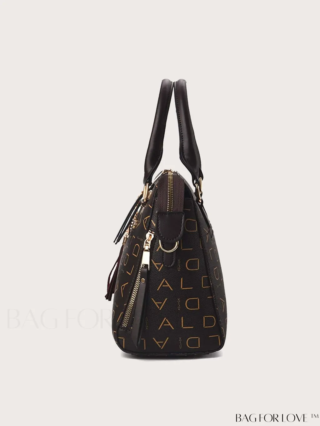 BagForLove - Chic Womens Adjustable Strap PU Leather Crossbody Bag with Pendant - Stylish Handbag