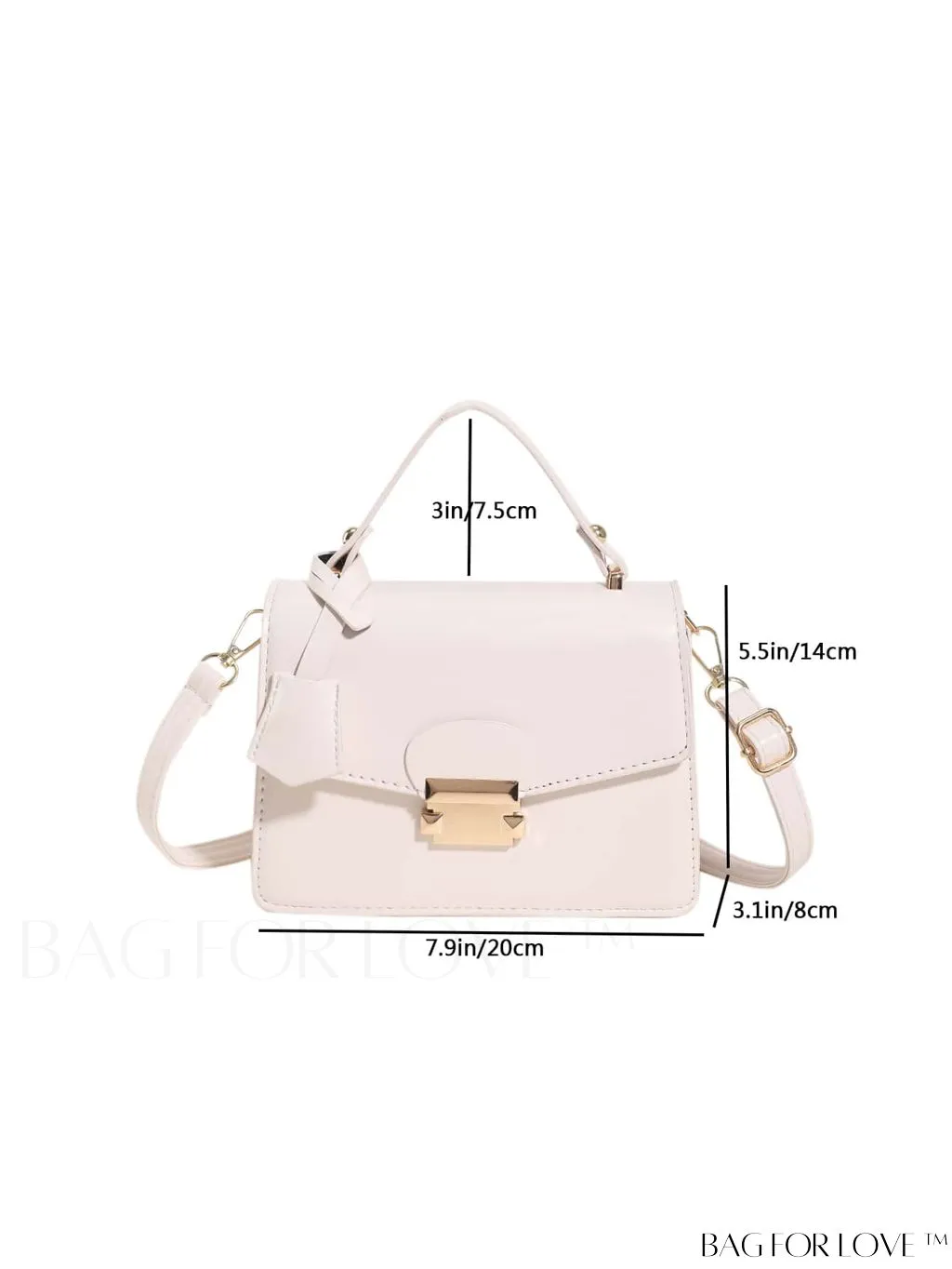 BagForLove - Compact PU Handbag: Sleek and Stylish