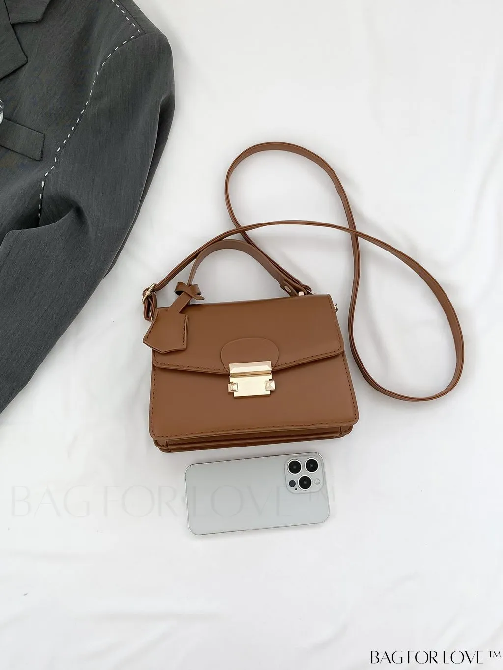 BagForLove - Compact PU Handbag: Sleek and Stylish