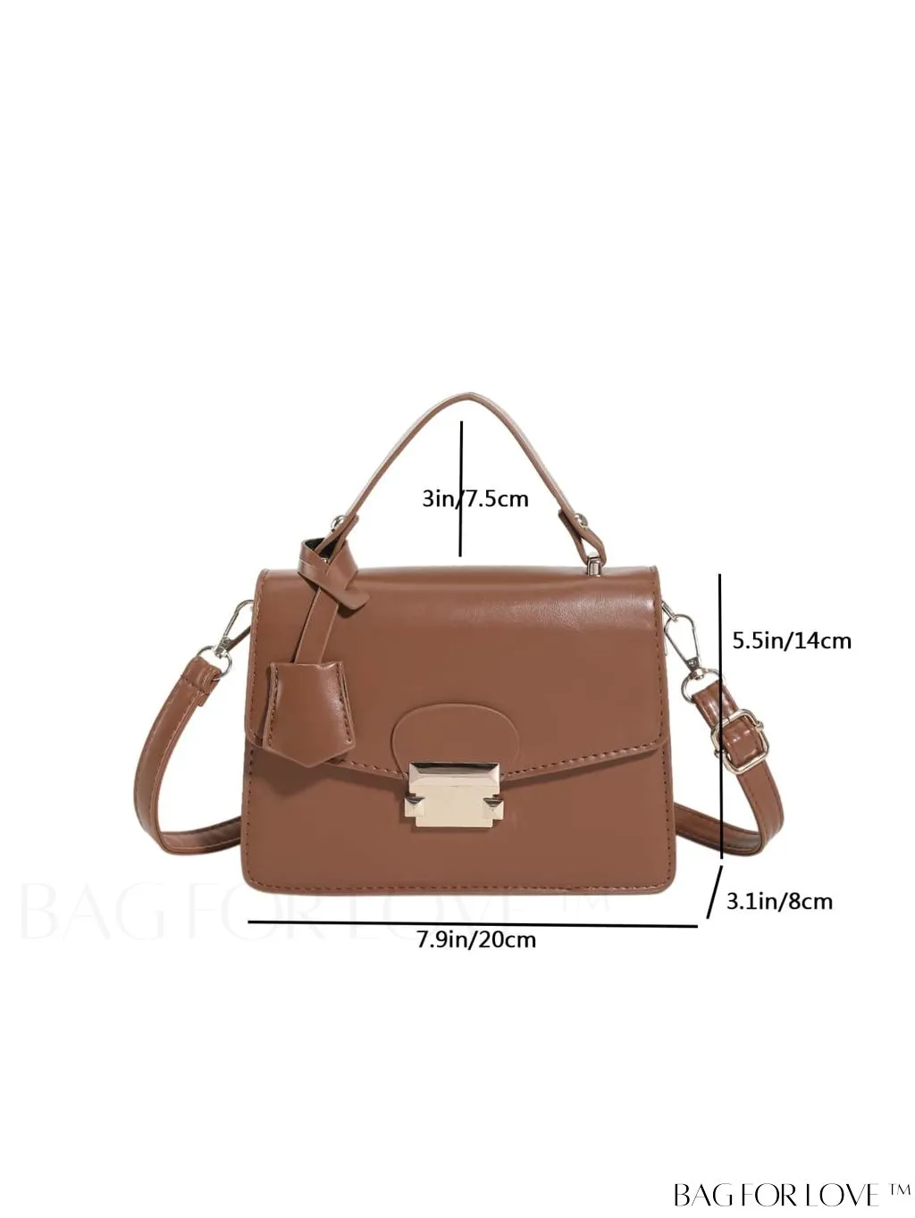 BagForLove - Compact PU Handbag: Sleek and Stylish