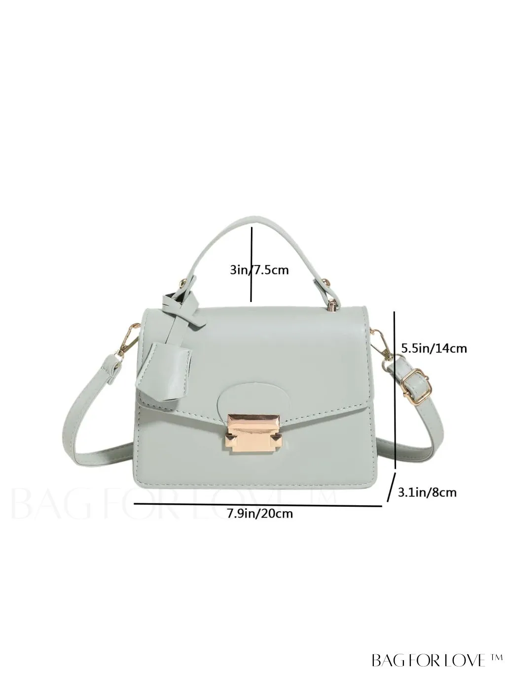 BagForLove - Compact PU Handbag: Sleek and Stylish