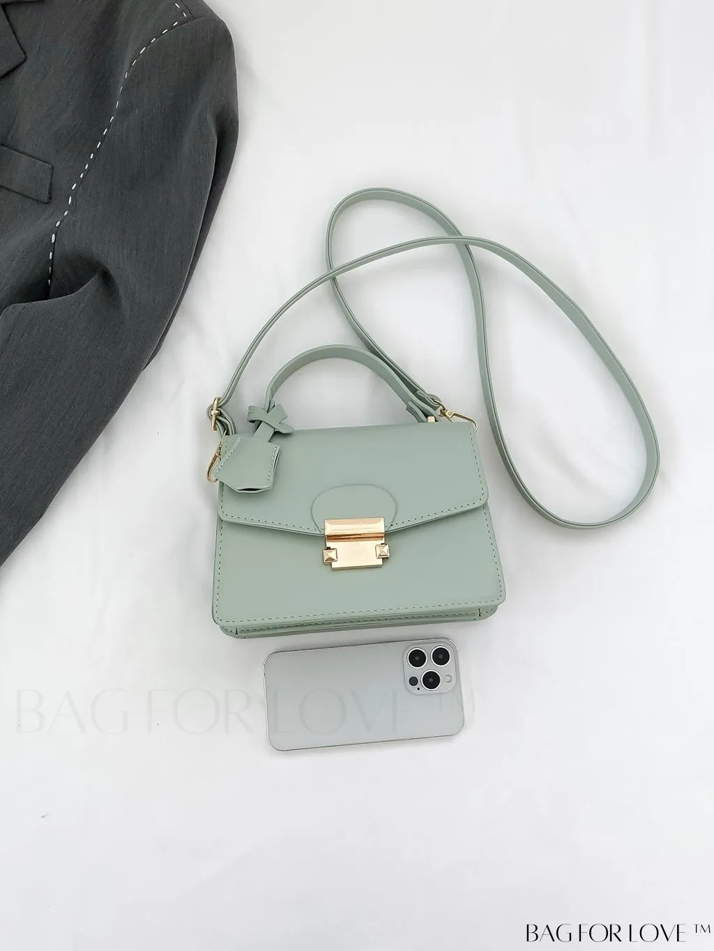 BagForLove - Compact PU Handbag: Sleek and Stylish