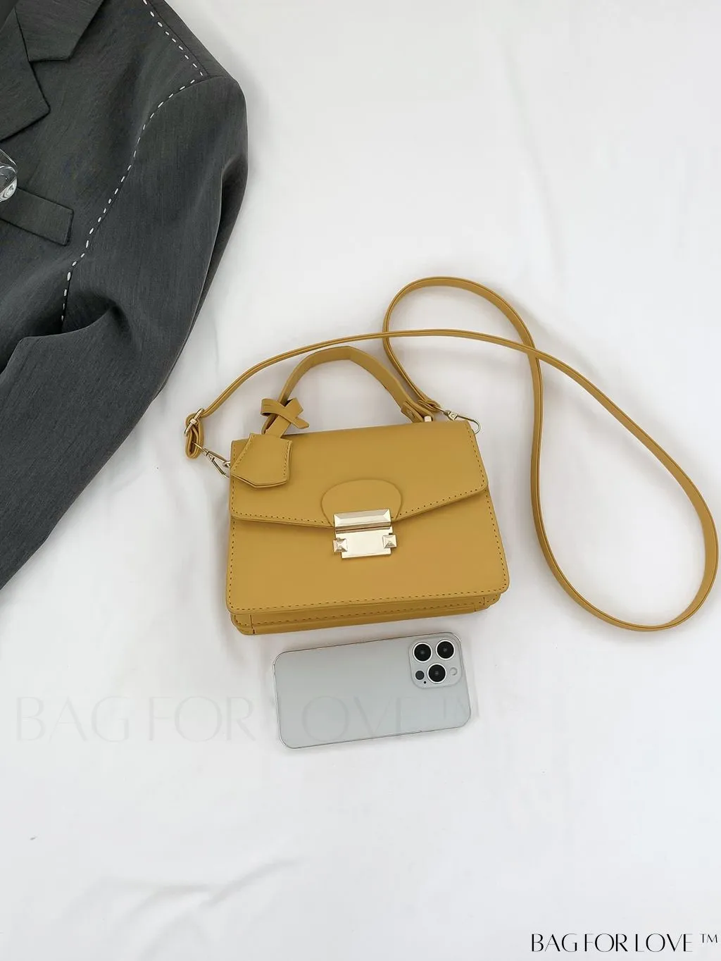 BagForLove - Compact PU Handbag: Sleek and Stylish