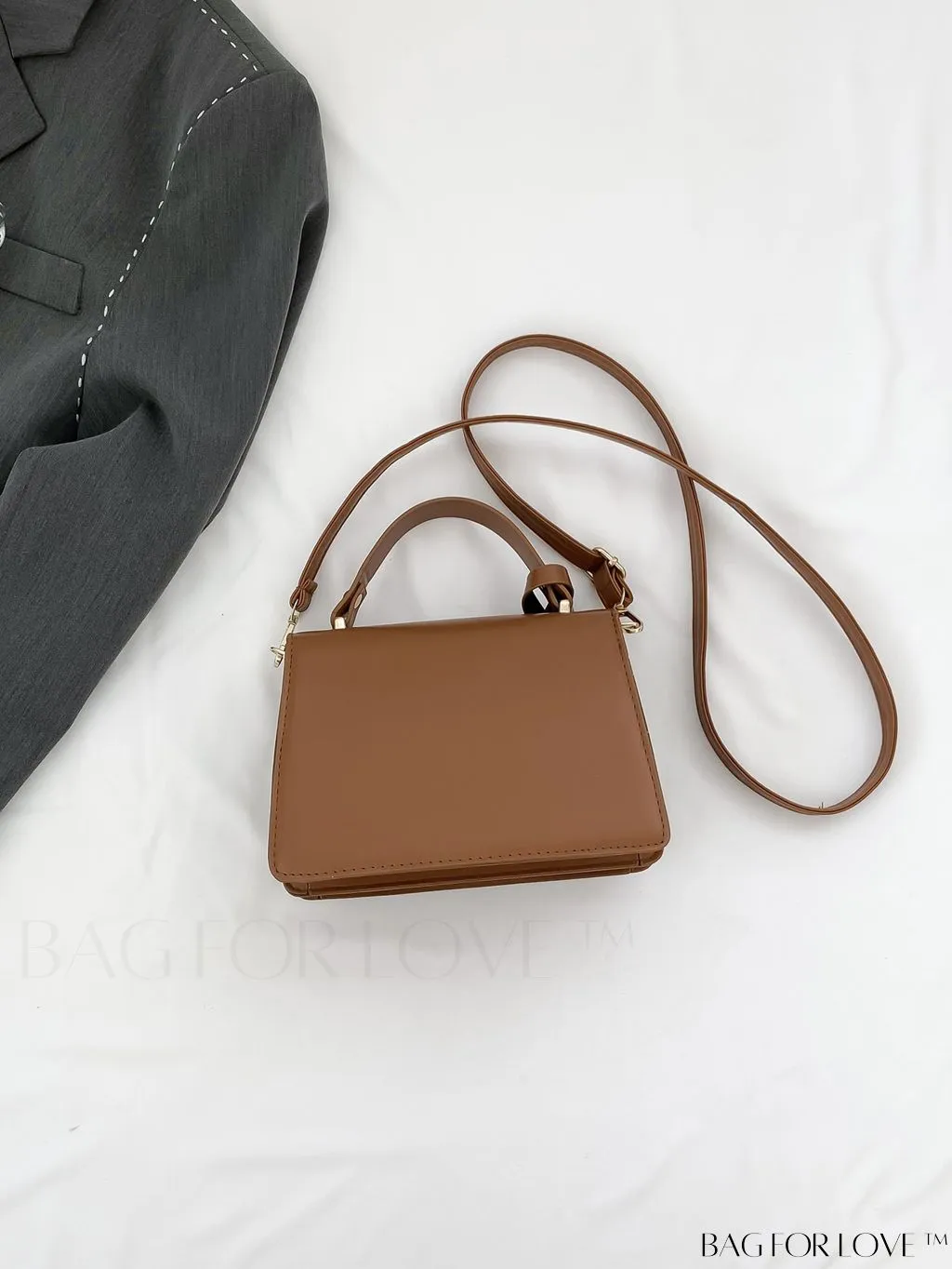 BagForLove - Compact PU Handbag: Sleek and Stylish