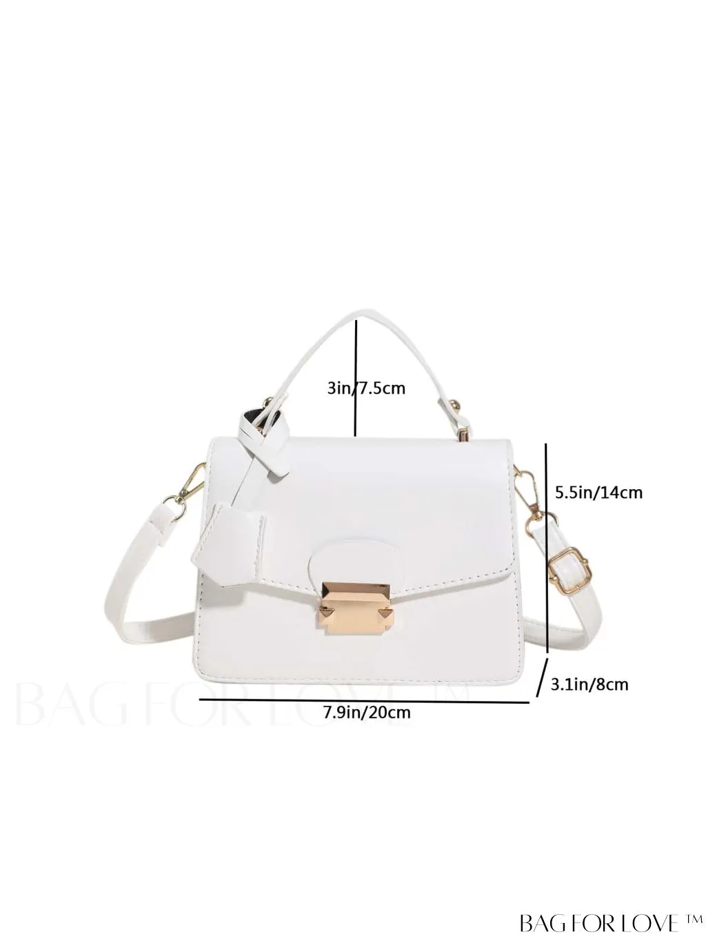 BagForLove - Compact PU Handbag: Sleek and Stylish