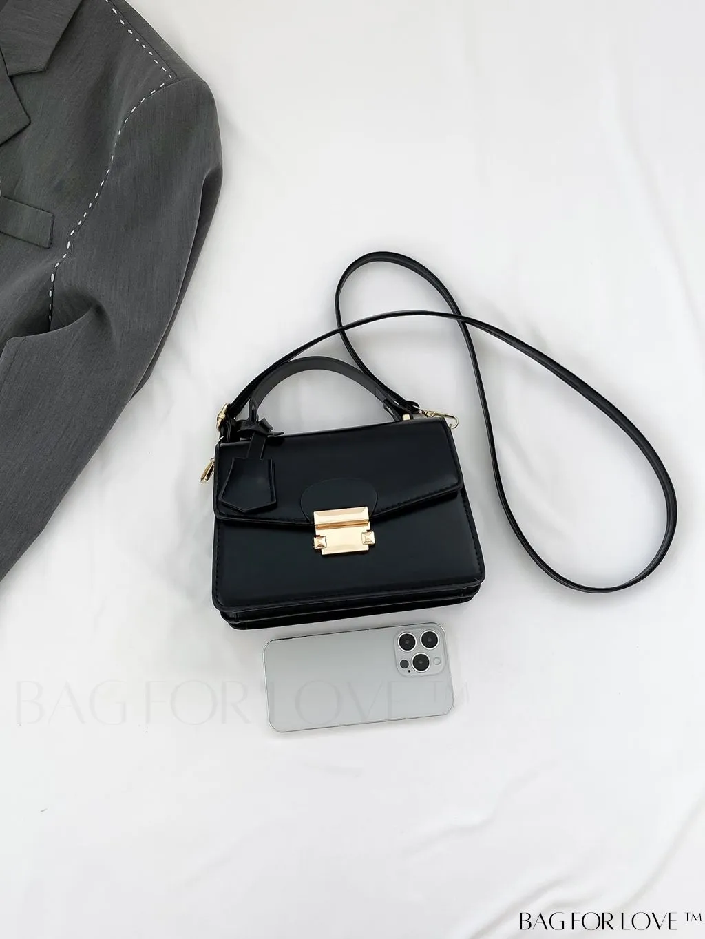 BagForLove - Compact PU Handbag: Sleek and Stylish