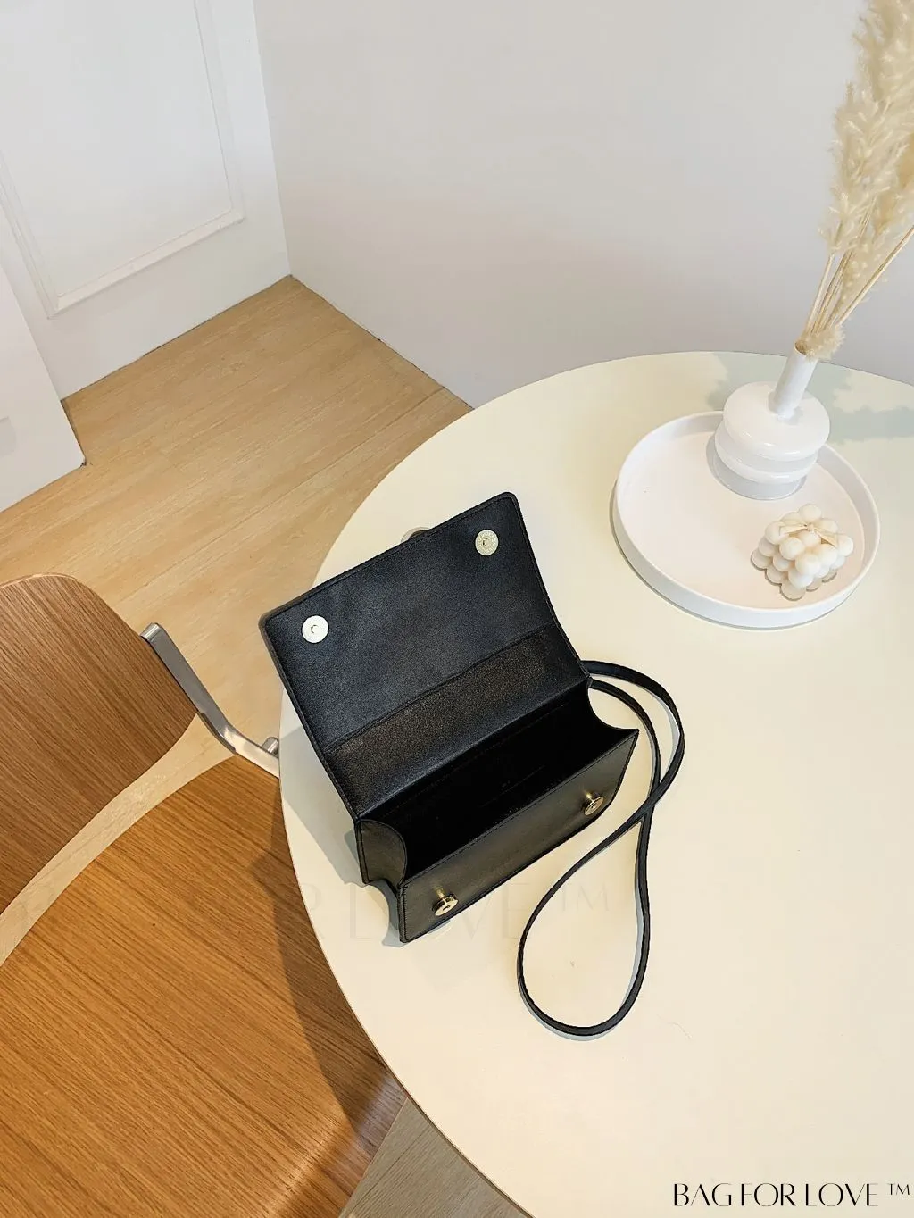 BagForLove - Compact Textured Satchel Bag - Perfect for Minimalist Style