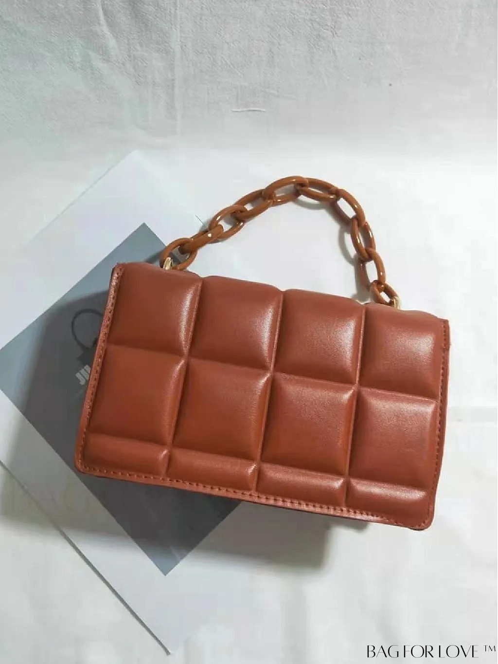 BagForLove - Compact Textured Satchel Bag - Perfect for Minimalist Style