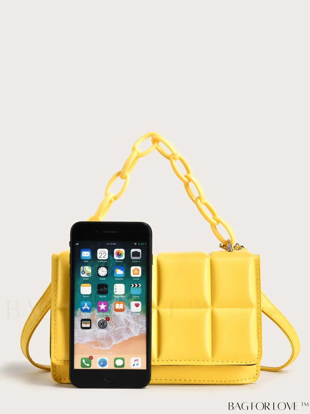 BagForLove - Compact Textured Satchel Bag - Perfect for Minimalist Style