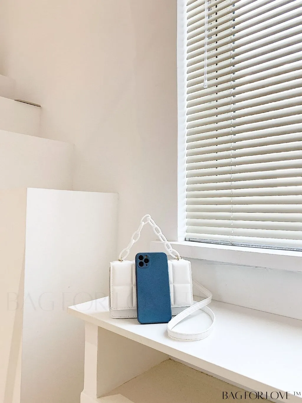 BagForLove - Compact Textured Satchel Bag - Perfect for Minimalist Style