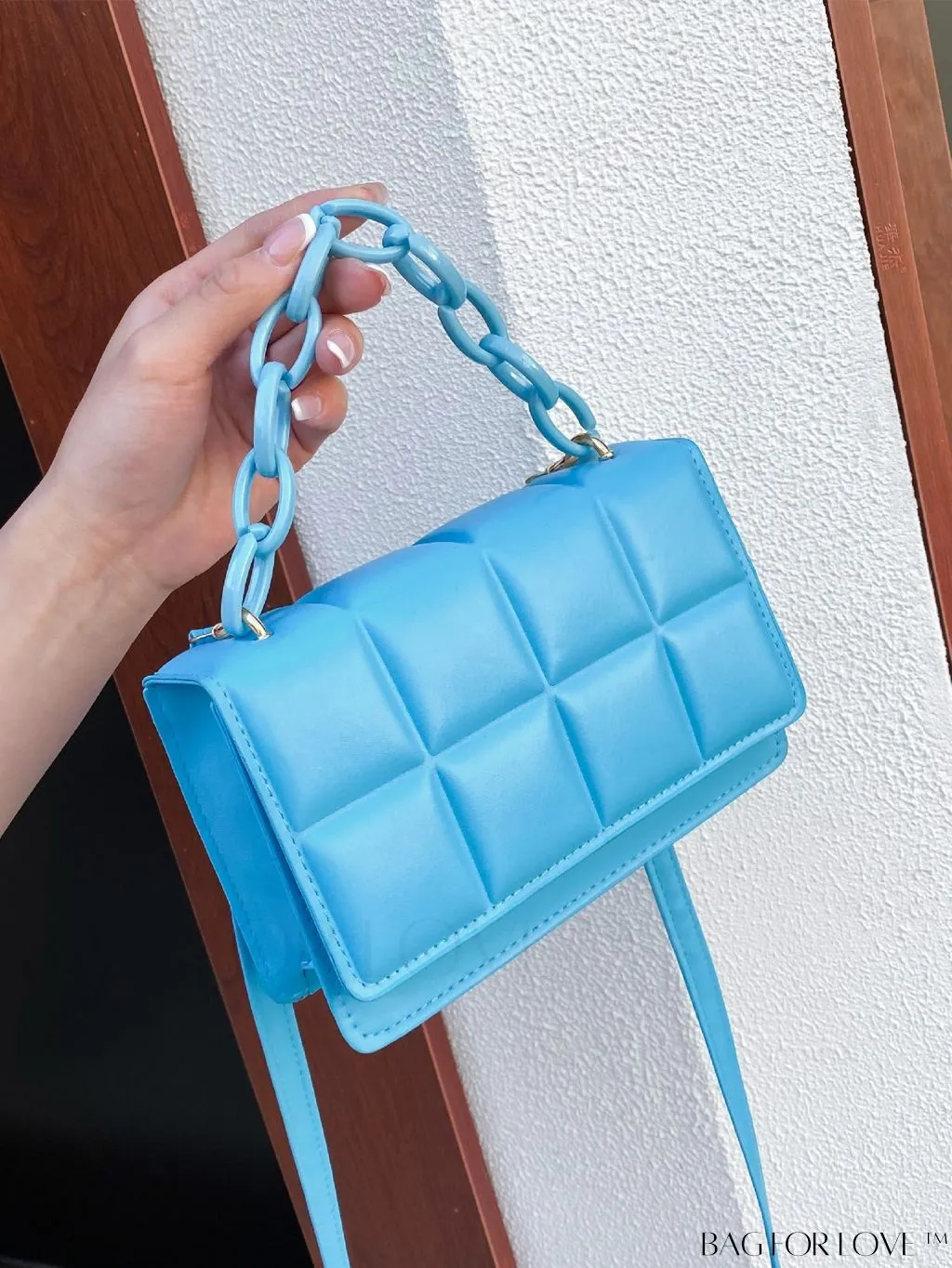 BagForLove - Compact Textured Satchel Bag - Perfect for Minimalist Style