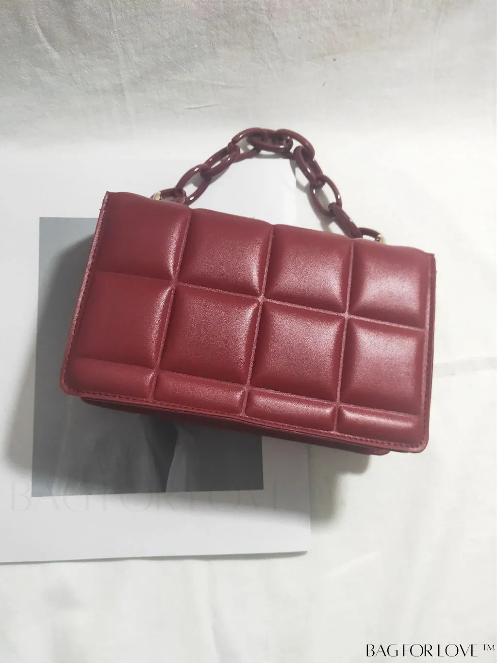 BagForLove - Compact Textured Satchel Bag - Perfect for Minimalist Style