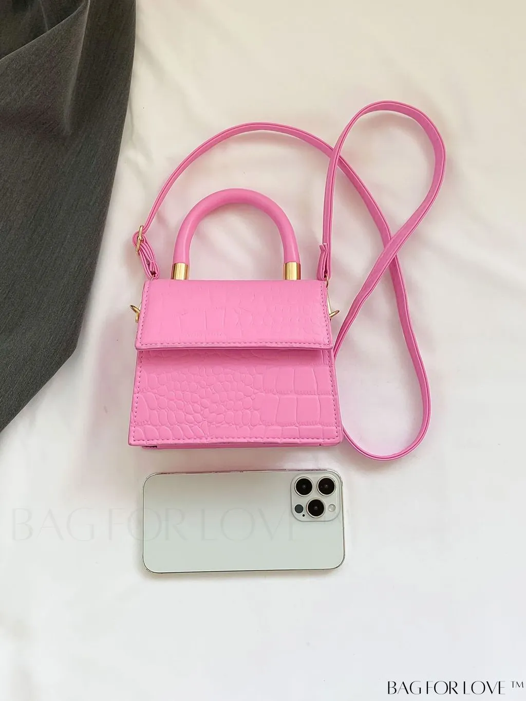 BagForLove - Stylish Compact Handbag with PU Flap