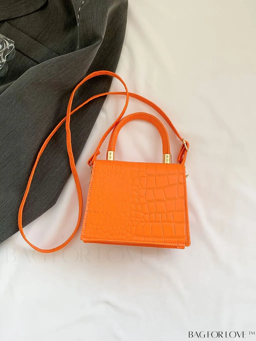 BagForLove - Stylish Compact Handbag with PU Flap