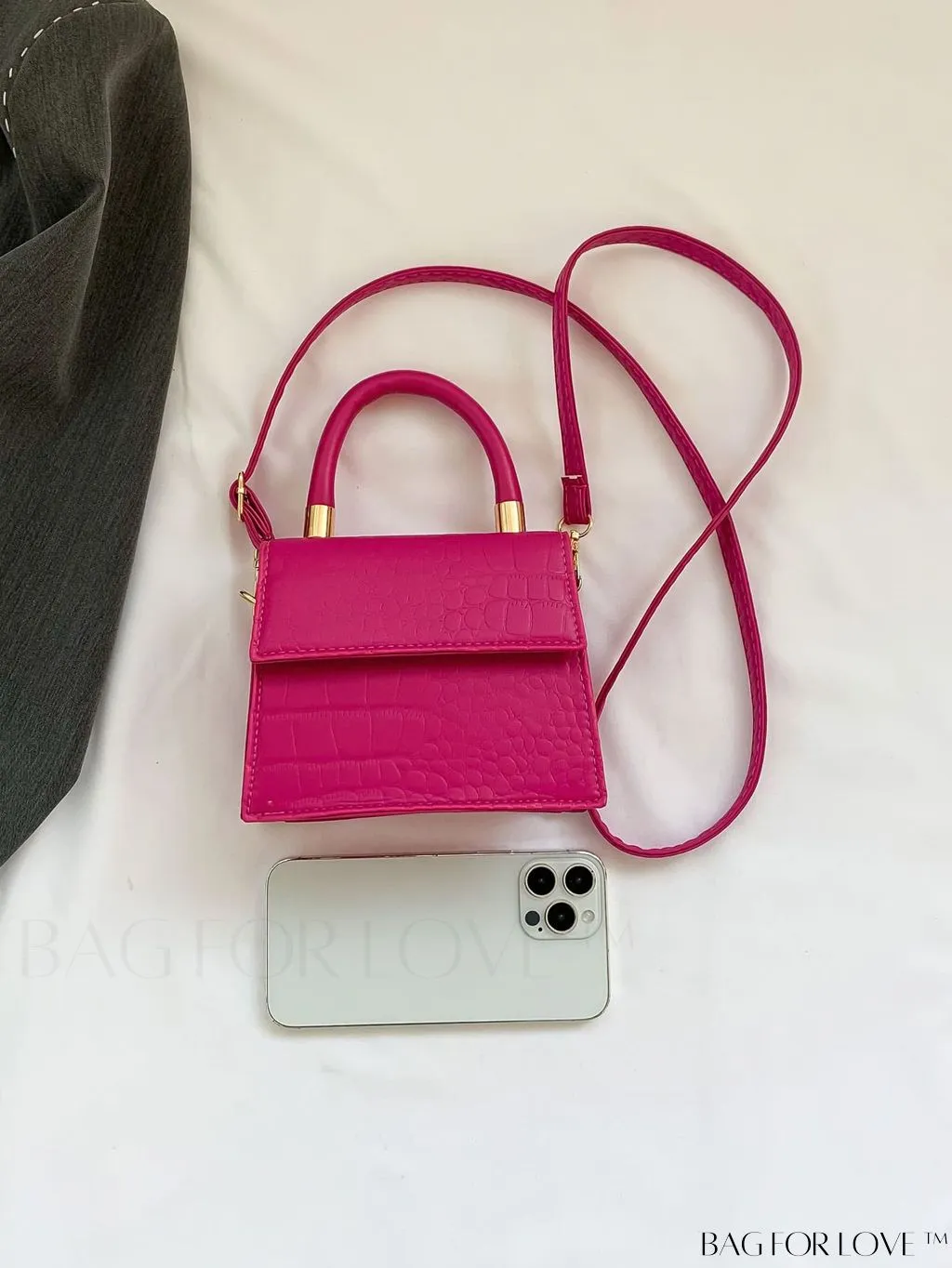 BagForLove - Stylish Compact Handbag with PU Flap