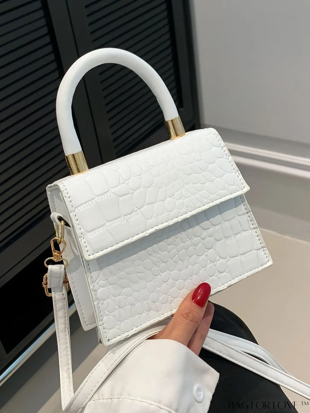 BagForLove - Stylish Compact Handbag with PU Flap