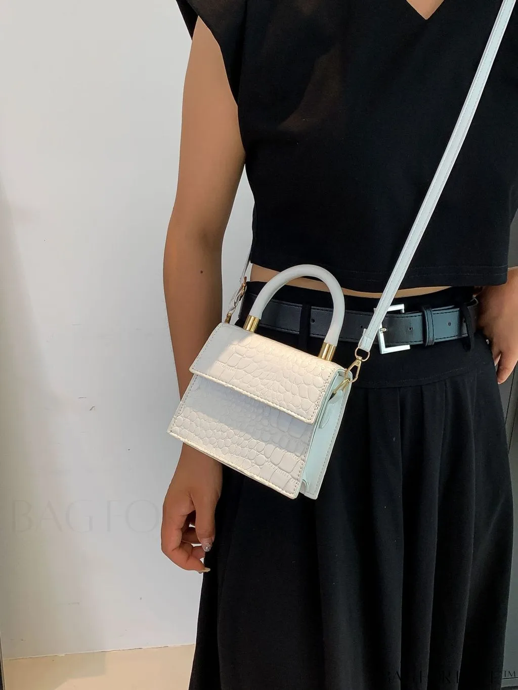 BagForLove - Stylish Compact Handbag with PU Flap