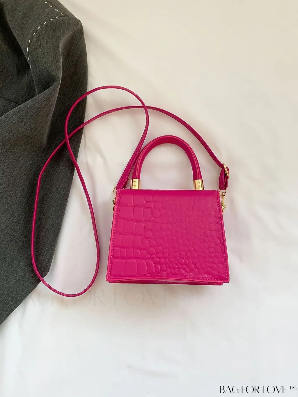 BagForLove - Stylish Compact Handbag with PU Flap