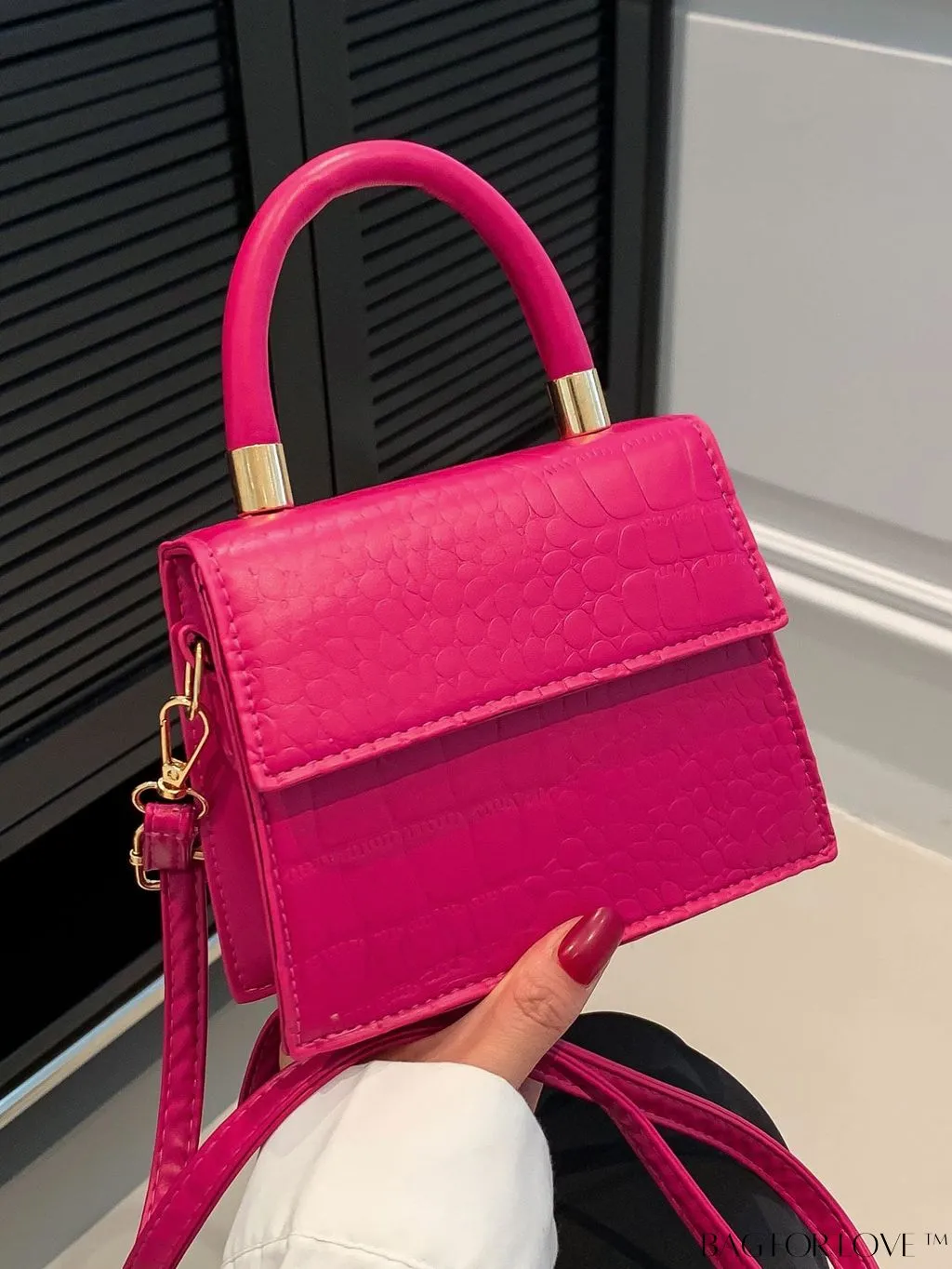 BagForLove - Stylish Compact Handbag with PU Flap