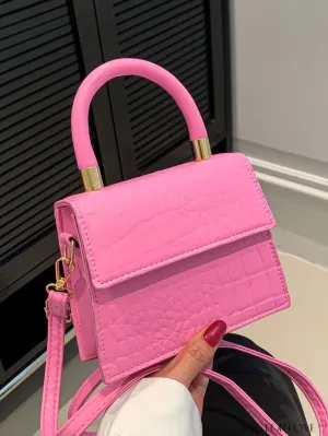 BagForLove - Stylish Compact Handbag with PU Flap