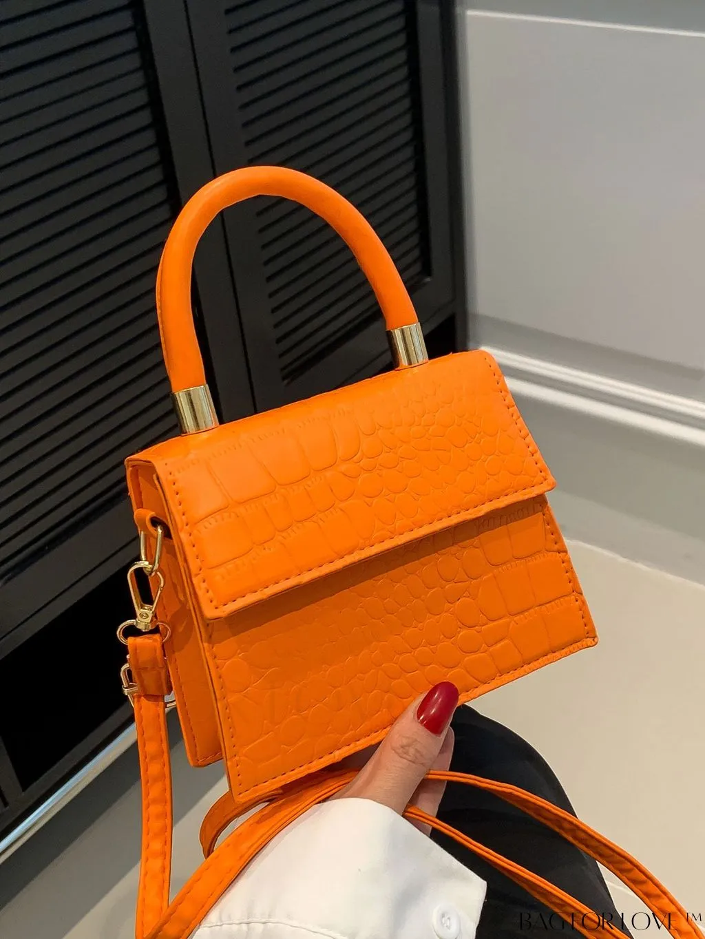BagForLove - Stylish Compact Handbag with PU Flap