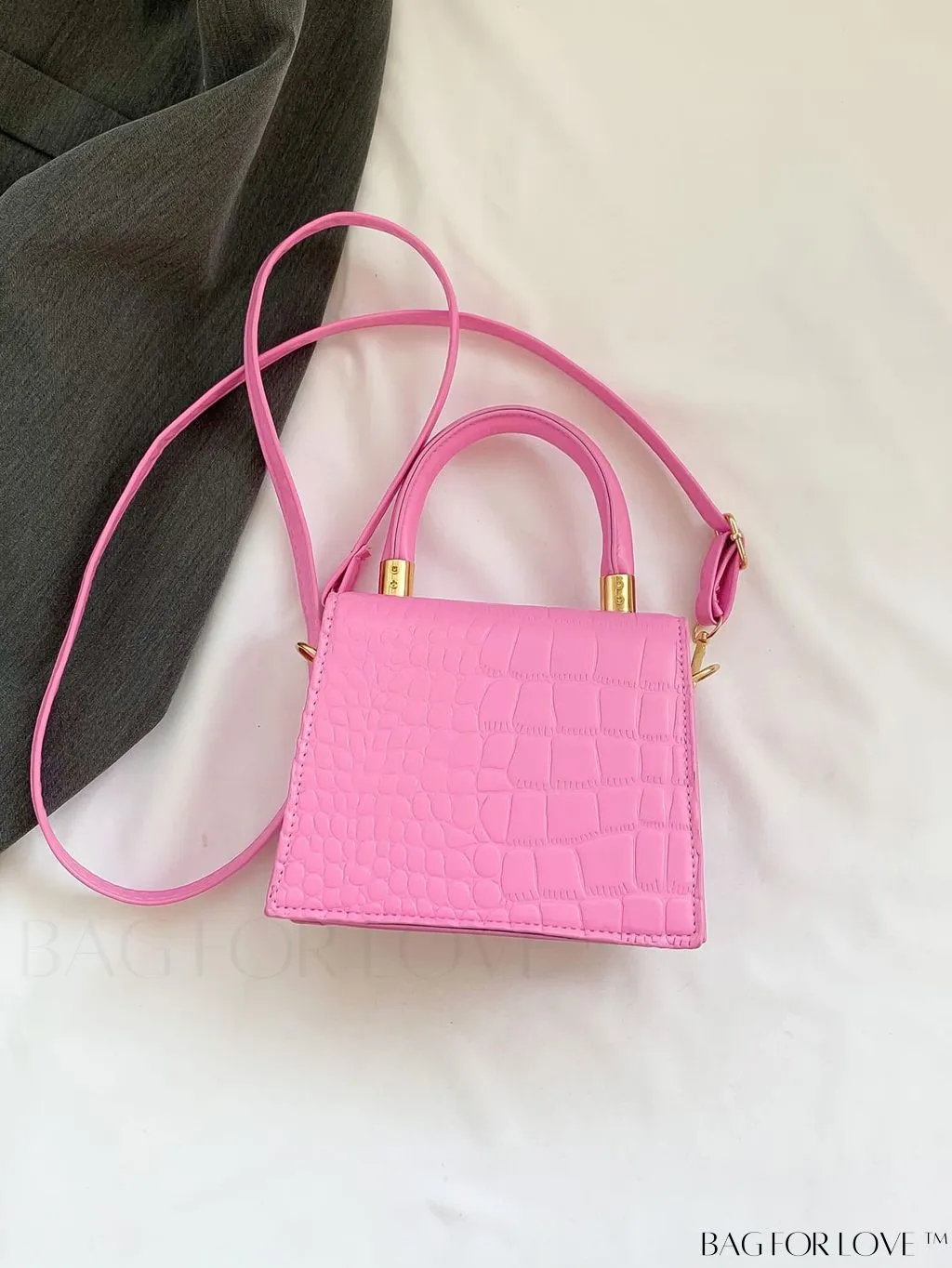 BagForLove - Stylish Compact Handbag with PU Flap