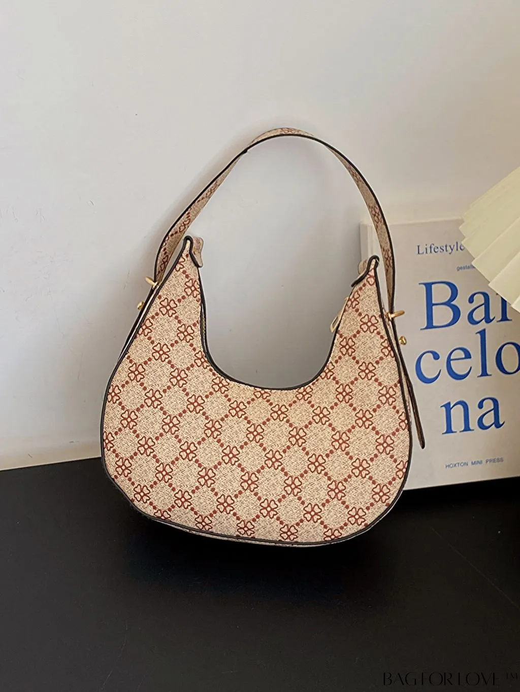 BagForLove - Stylish Metallic Snakeskin Embossed Mini Hobo Bag