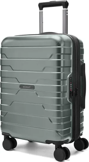 BAGSMART Carry On Luggage 22x14x9 Airline Approved with TSA Lock,20 Inch Lightweight Luggage with Spinner Wheels,100% PC Hard Shell Carry On Suitcases for Men Women,Olive