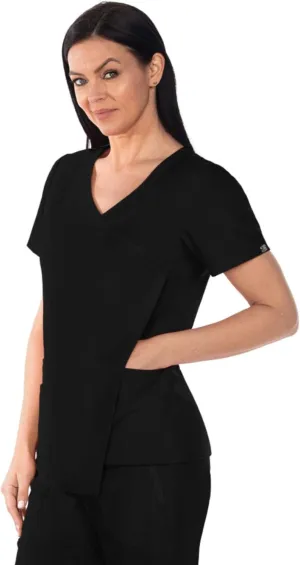 BARCO Grey's Anatomy Scrubs Signature - Astra Scrub Top for Women, V-Neck Spandex Stretch Women's Scrub Top