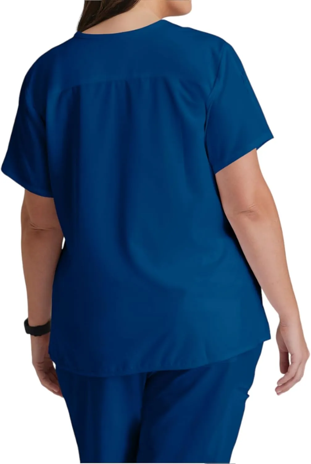 BARCO Grey's Anatomy Scrubs Signature - Astra Scrub Top for Women, V-Neck Spandex Stretch Women's Scrub Top