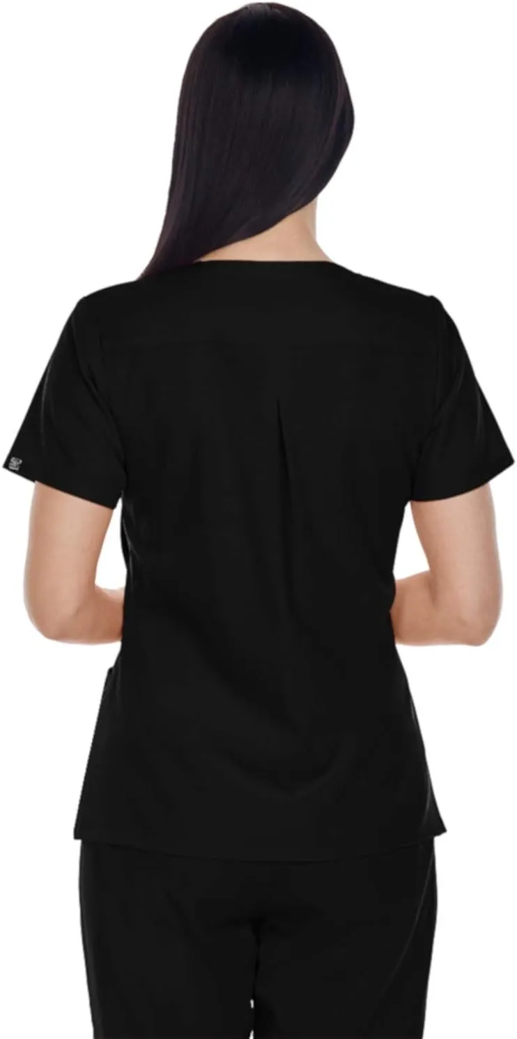 BARCO Grey's Anatomy Scrubs Signature - Astra Scrub Top for Women, V-Neck Spandex Stretch Women's Scrub Top