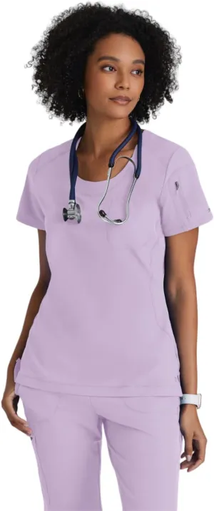 BARCO One Uplift Scrub Top - Women's Medical Top, Eco-friendly, 4-Way Stretch