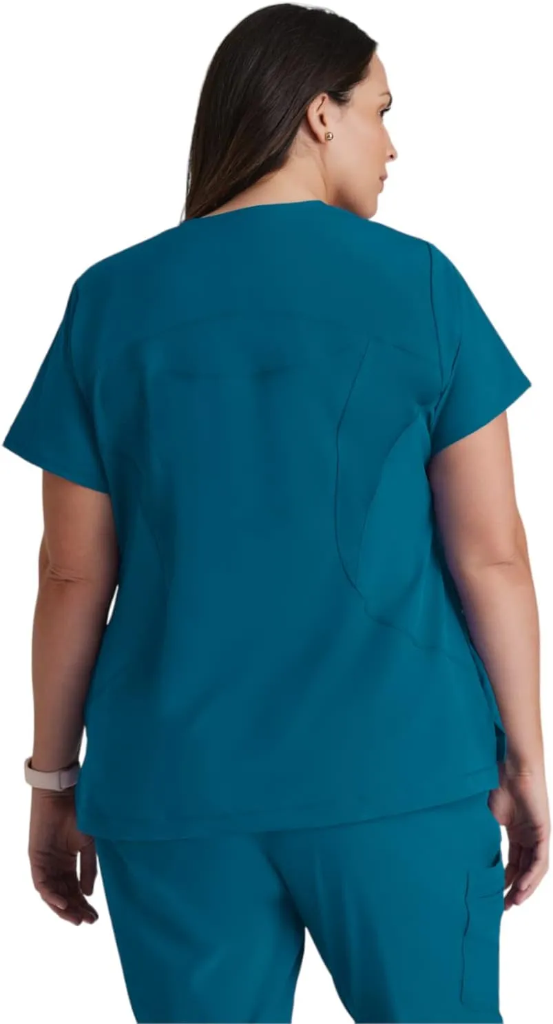 BARCO One Uplift Scrub Top - Women's Medical Top, Eco-friendly, 4-Way Stretch