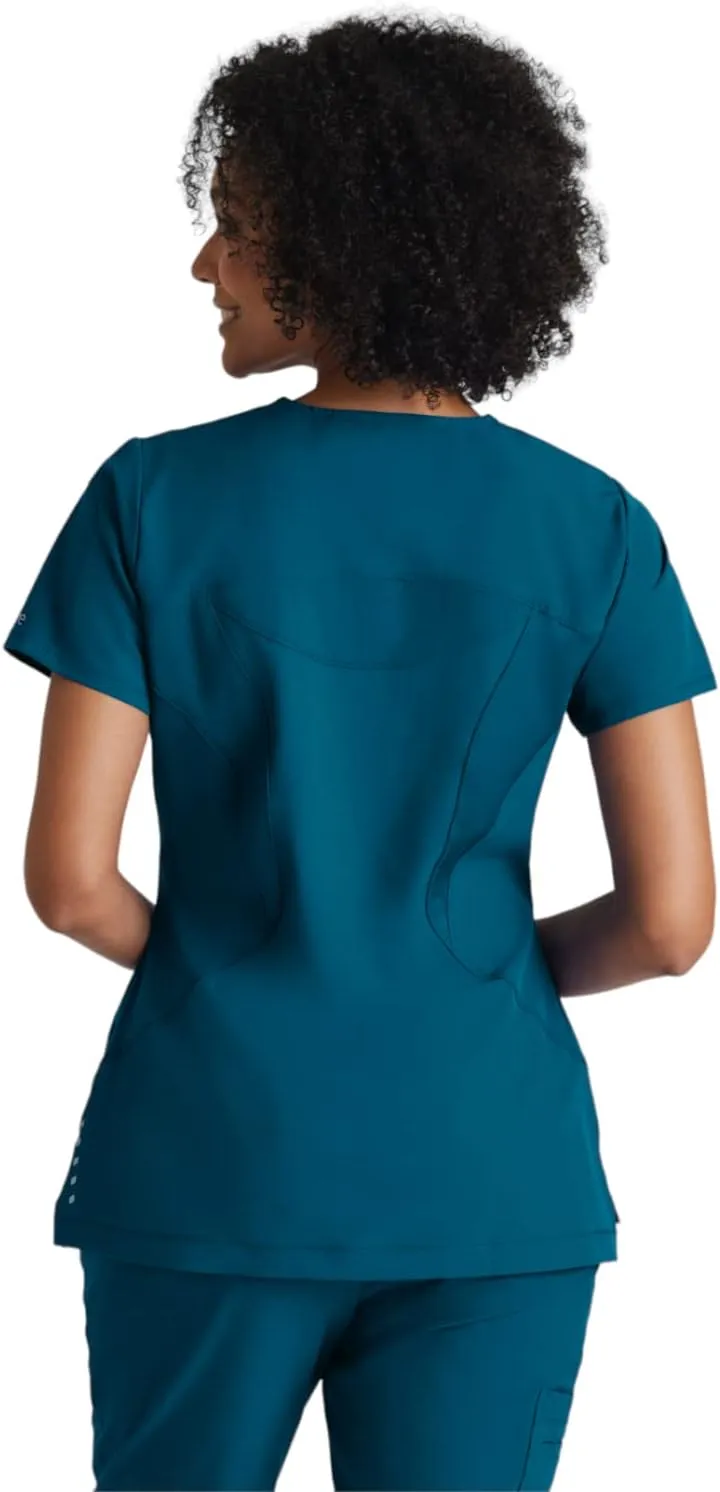 BARCO One Uplift Scrub Top - Women's Medical Top, Eco-friendly, 4-Way Stretch
