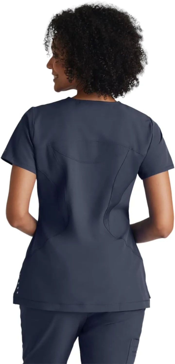 BARCO One Uplift Scrub Top - Women's Medical Top, Eco-friendly, 4-Way Stretch