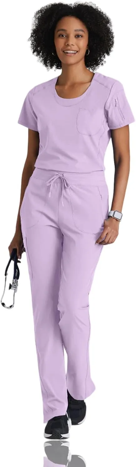 BARCO One Uplift Scrub Top - Women's Medical Top, Eco-friendly, 4-Way Stretch
