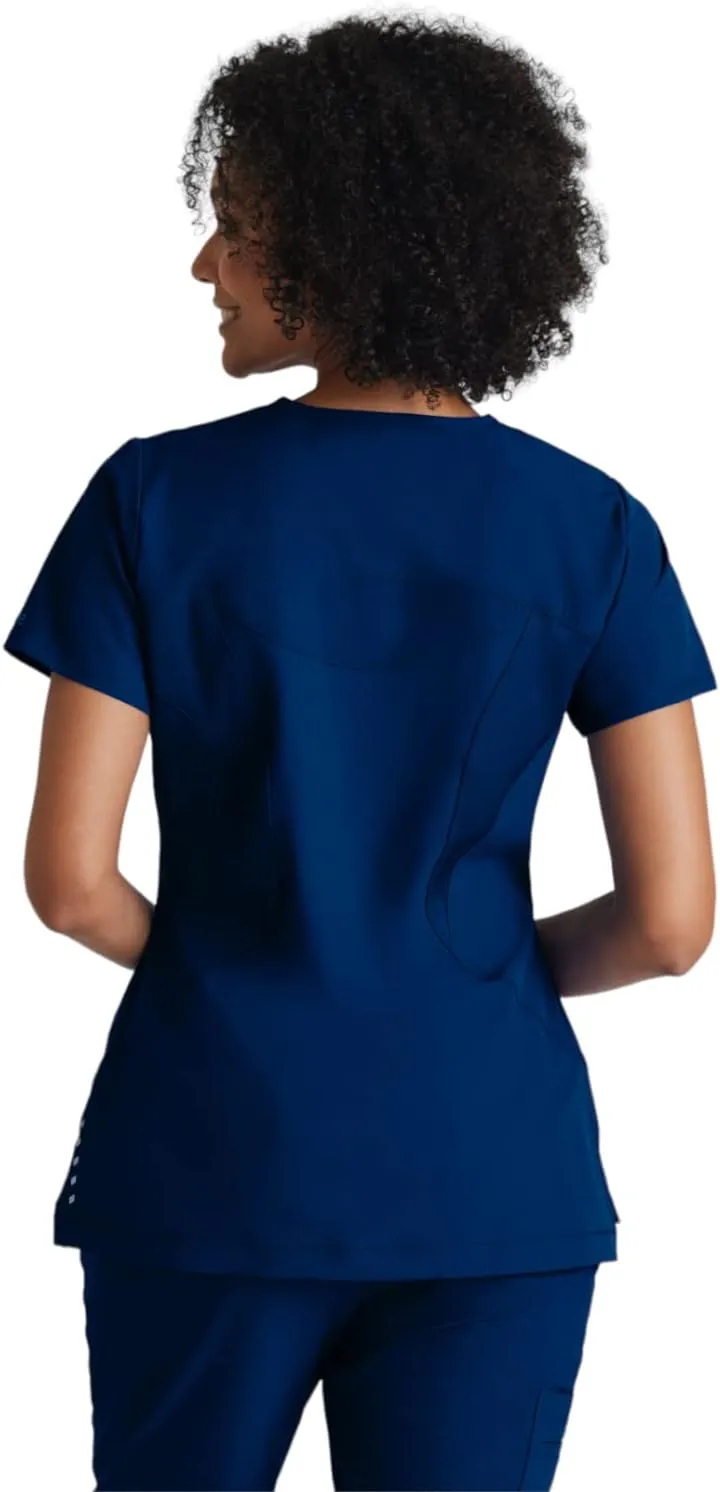 BARCO One Uplift Scrub Top - Women's Medical Top, Eco-friendly, 4-Way Stretch