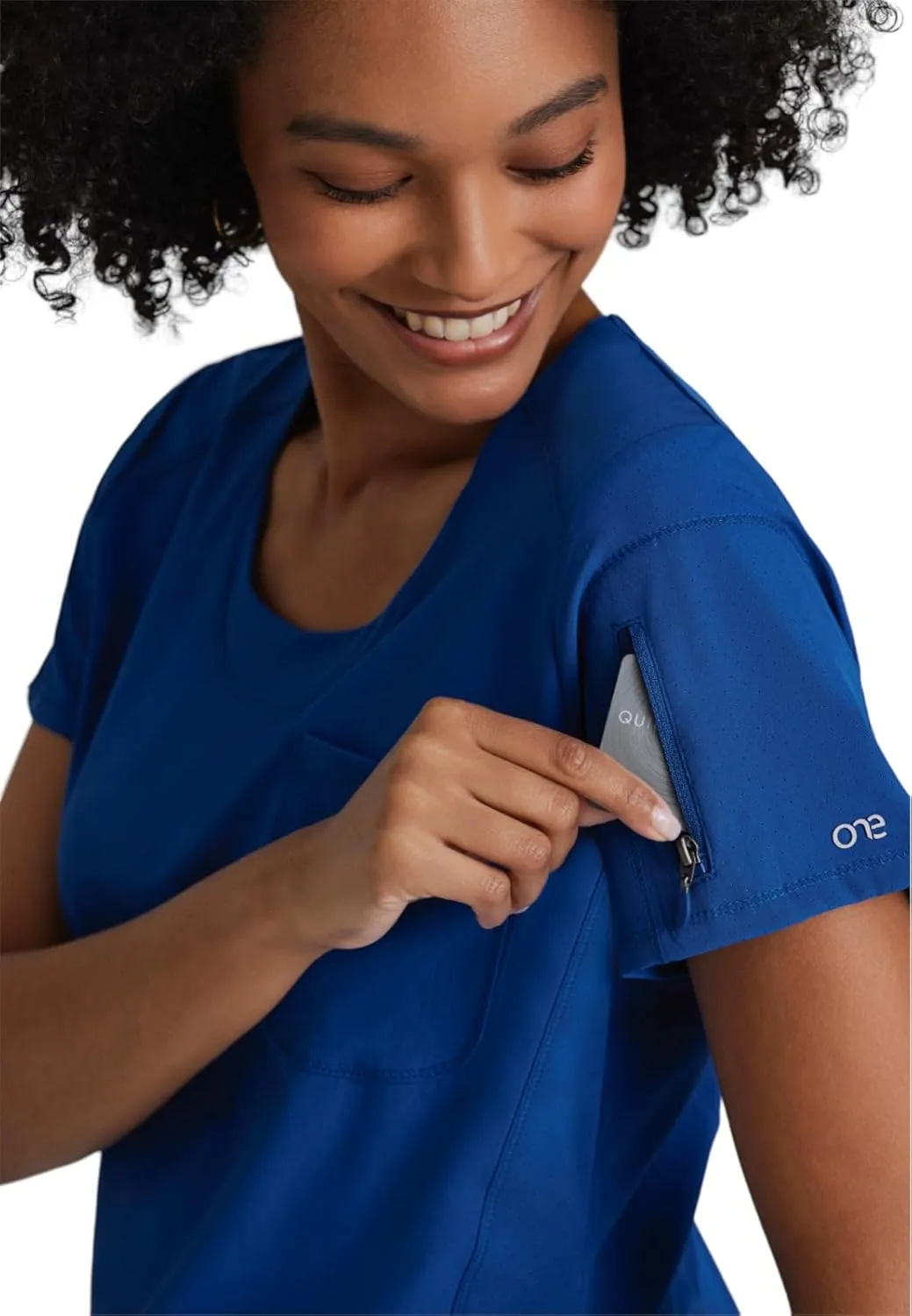 BARCO One Uplift Scrub Top - Women's Medical Top, Eco-friendly, 4-Way Stretch