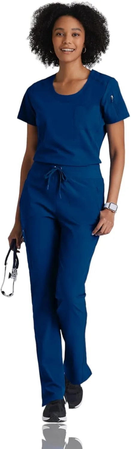 BARCO One Uplift Scrub Top - Women's Medical Top, Eco-friendly, 4-Way Stretch