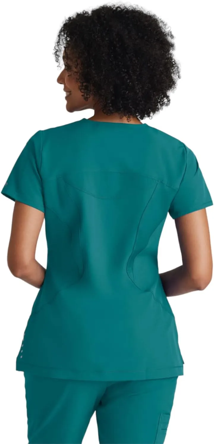 BARCO One Uplift Scrub Top - Women's Medical Top, Eco-friendly, 4-Way Stretch