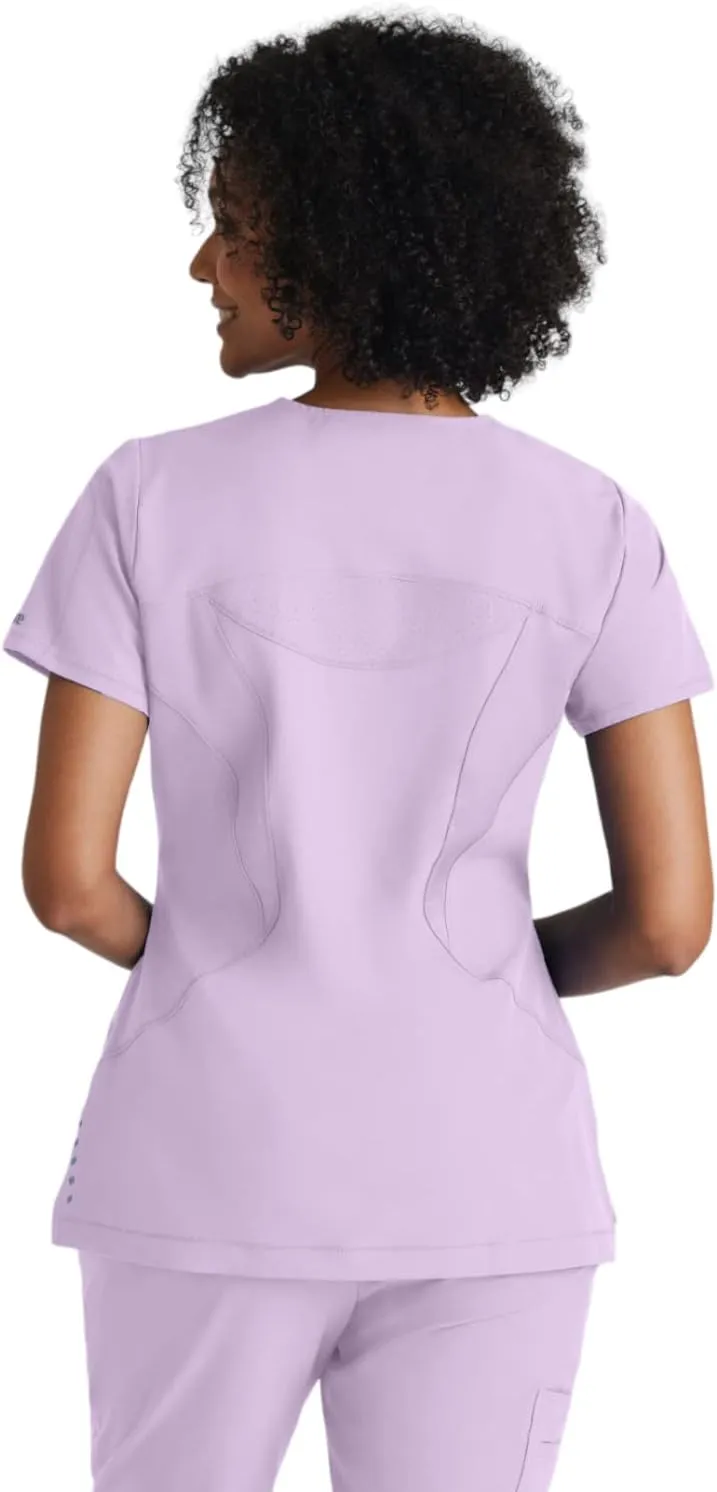 BARCO One Uplift Scrub Top - Women's Medical Top, Eco-friendly, 4-Way Stretch