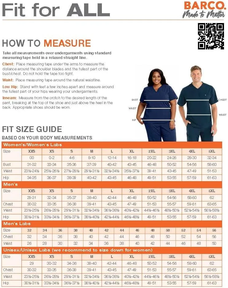 BARCO ONE Women's Pulse Scrub Top, Sporty V-Neck Medical Top w/ 4-Way Stretch & 5 Pockets