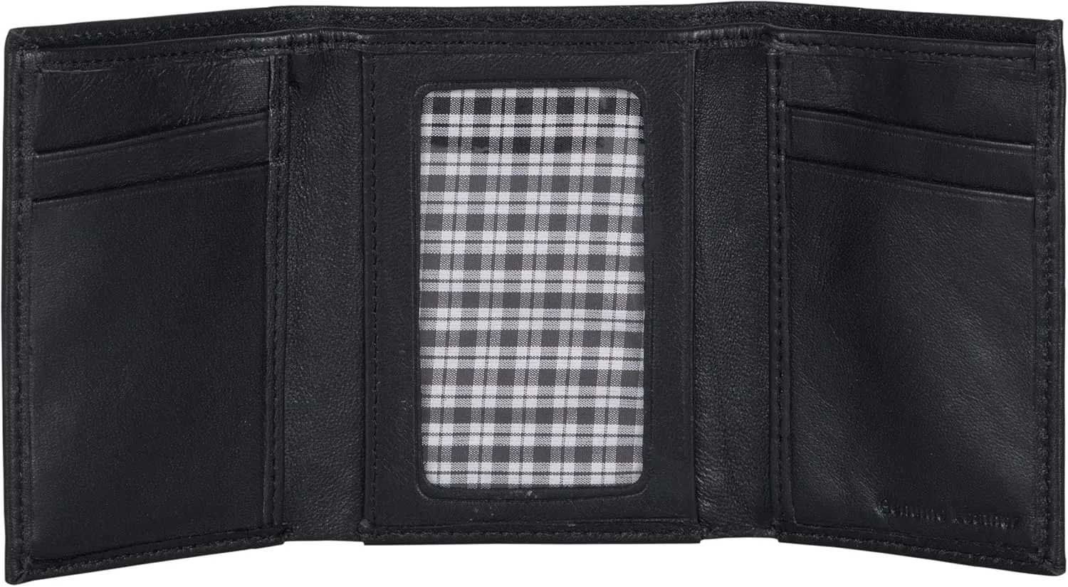 Ben Sherman Men's Manchester Slim Bifold Full-Grain Leather RFID Minimalist Gift Box Wallet
