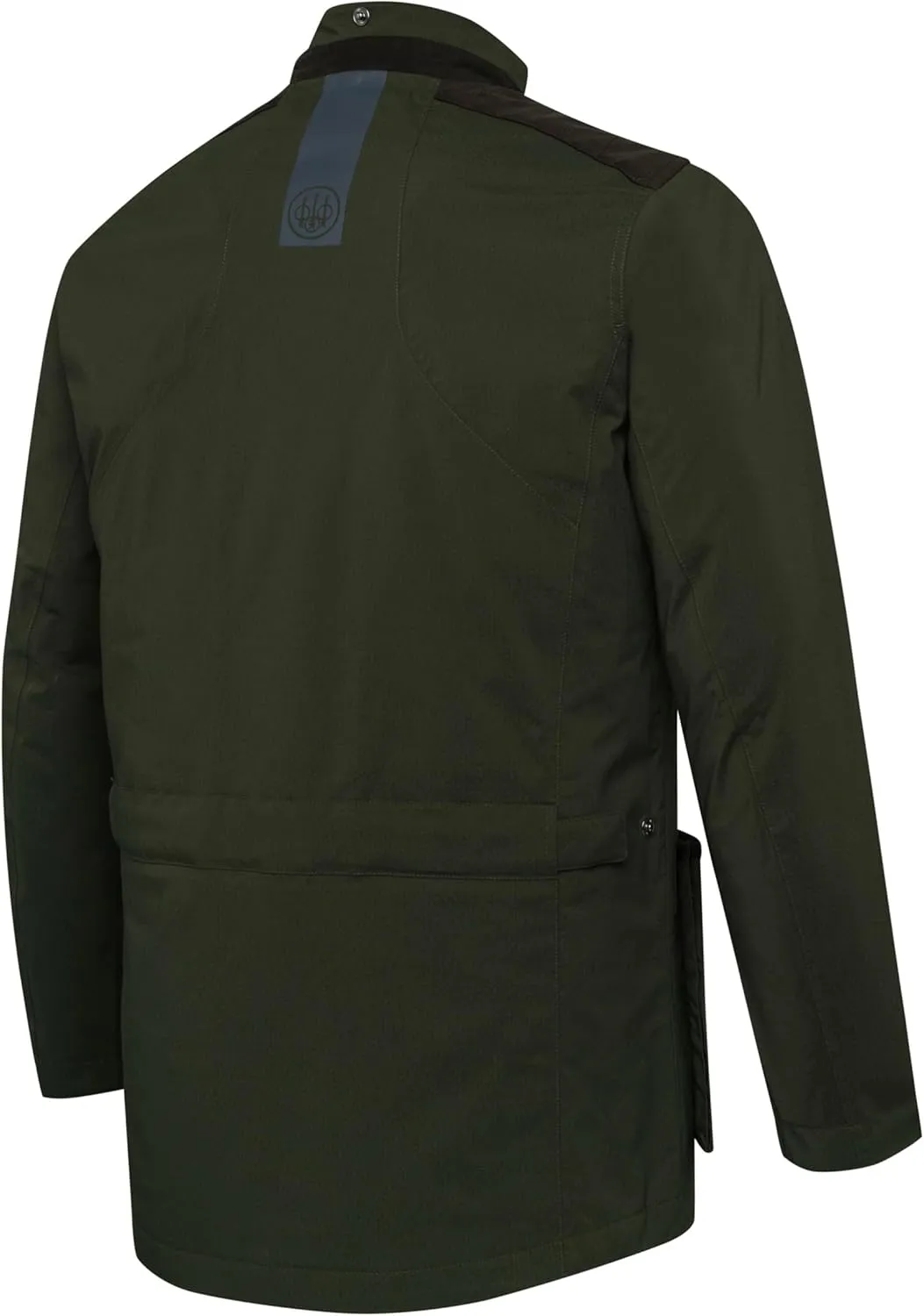 Beretta Men's Teal Sporting Waterproof Breathable EVO Shooting Jacket | Microsuede Shooting Patch with Laser-Cut Details