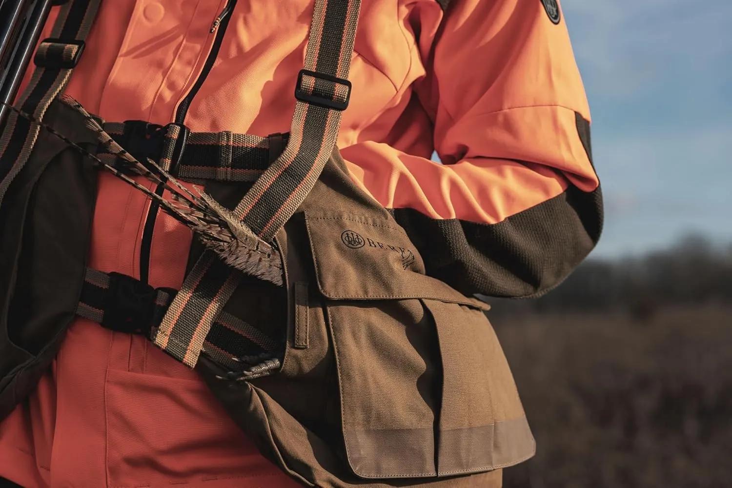 Beretta Men's Unisex Upland Waterfowl Hunting Adjustable Covey Strap Vest
