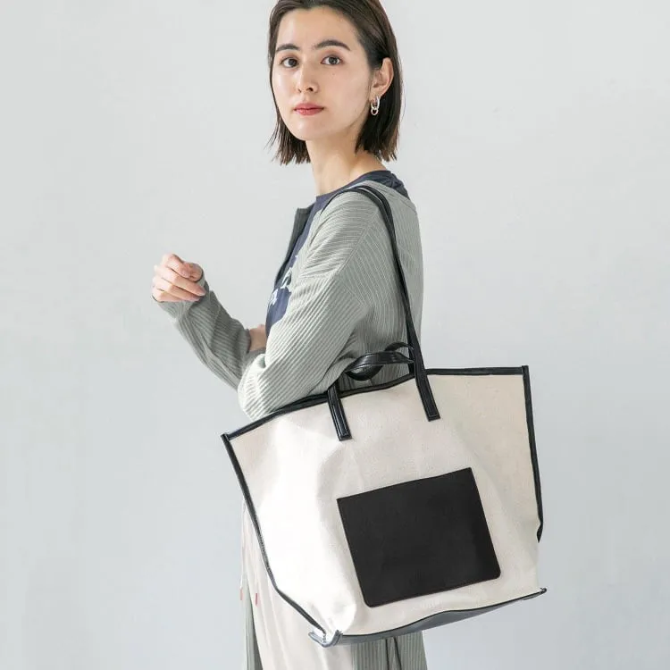 BEST - Large Commuter Tote Dumpling Bag | Shoulder Bag | Top Handle Bag | Diaper Bag | Mommy Bag in Canvas & Leather